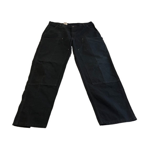 Carhartt Other - Carhartt Black Double Knees Loose Fit B136-BLK 40x32 Carpenter Pants